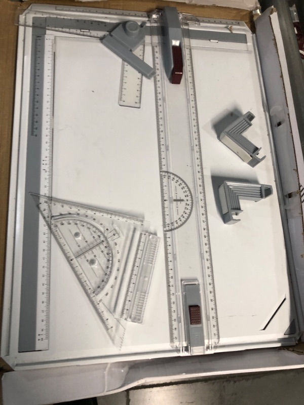 Photo 2 of Frylr Metric A3 Drawing Board Drafting Table with Parallel Motion and Angle Metric Measuring System 20” X 14.5”