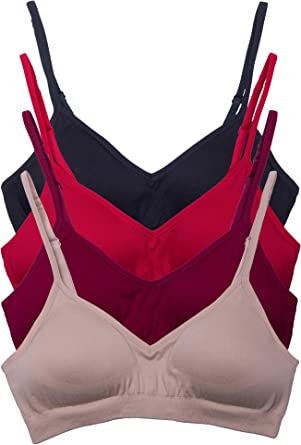 Photo 1 of Kalon Women’s 4 Pack Demi Padded Bralette X-Large