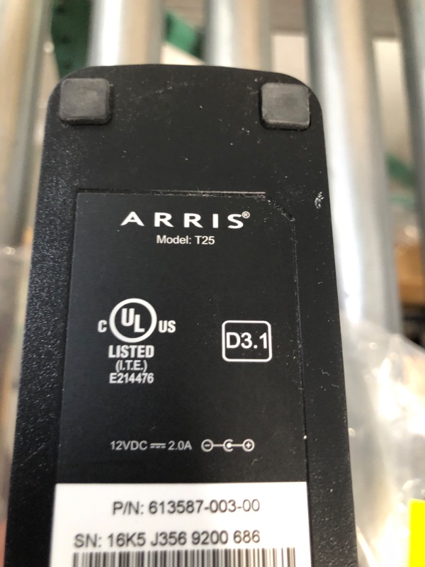 Photo 4 of ARRIS Surfboard T25 DOCSIS 3.1 Gigabit Cable Modem