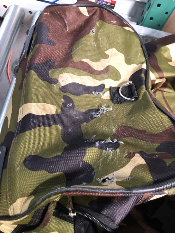 Photo 3 of **DAMAGED****Rockland Rolling Duffel Bag, Camouflage, 40-Inch 40-Inch Camouflage