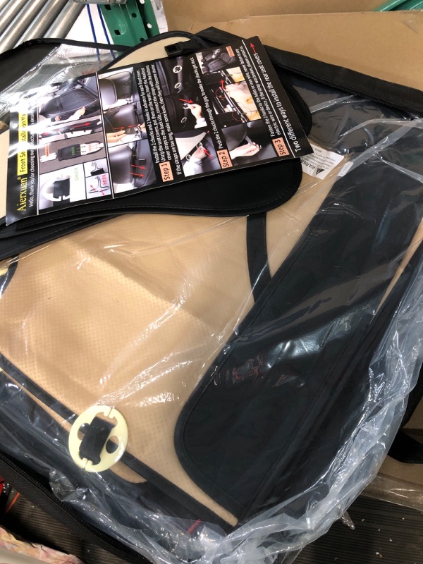 Photo 1 of Aierxuan 5pcs Car Seat Covers Black