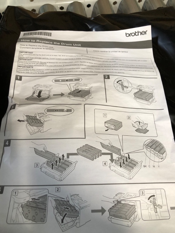 Photo 7 of Brother Printer DR431CL Drum Unit-Retail Packaging, White