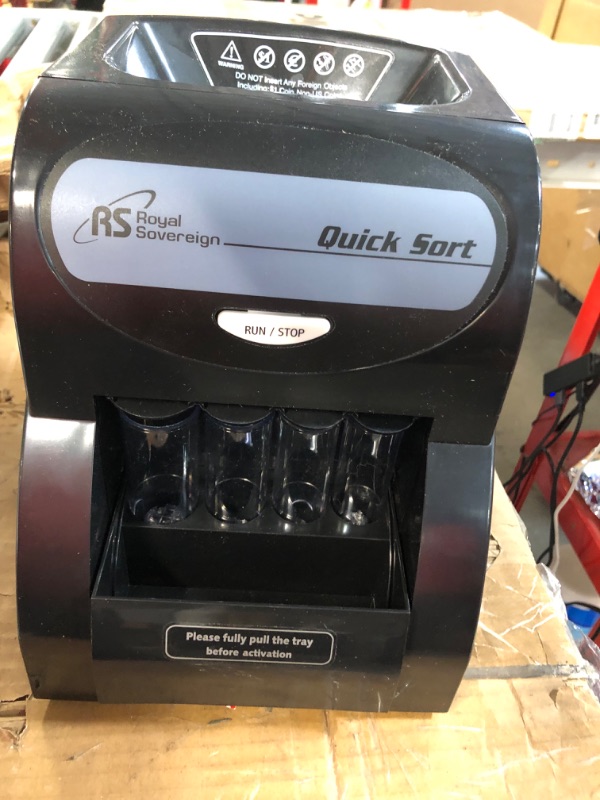 Photo 4 of ***ITEM NOT FUNCTIONAL****SOLD FOR PARTS ONLY*****
Royal Sovereign Electric Coin Sorter