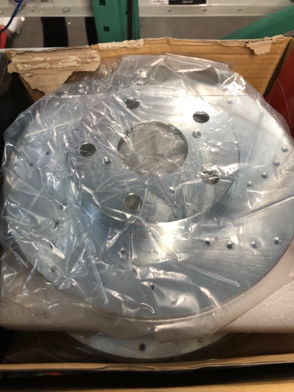 Photo 2 of FRONT Lug Brake Disc Rotors (UNSURE OF SIZE) 