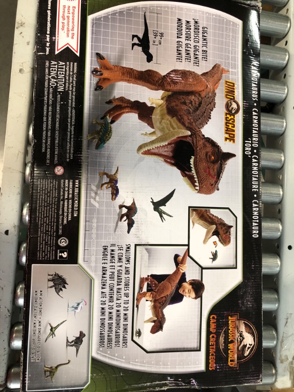 Photo 4 of Jurassic World Colossal Carnotaurus Toro Dinosaur Action Figure