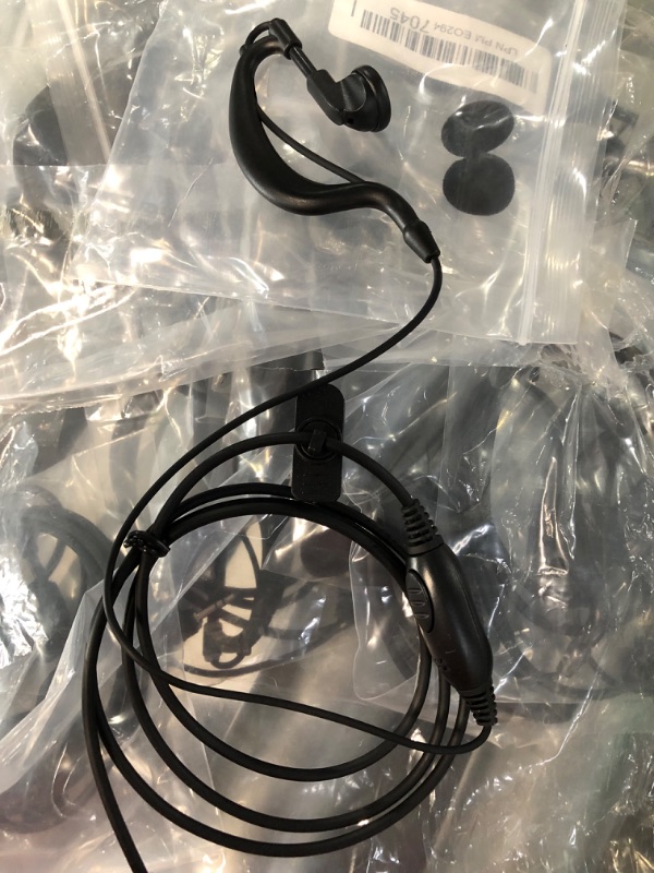 Photo 2 of  Earpiece Headset with Big Mic PTT Set Of 2
