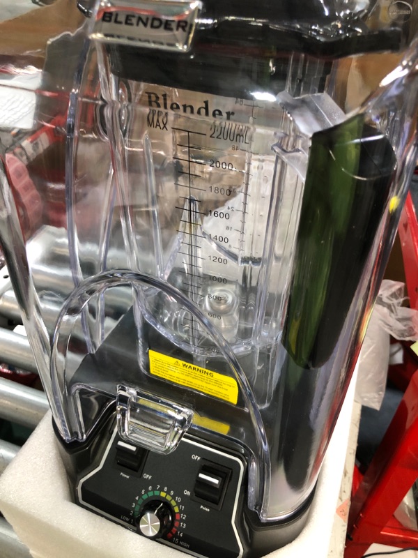 Photo 4 of **BRAND NEW/TESTED** CRANDDI Quiet Commercial Blender with Soundproof Shield, 2200 Watt