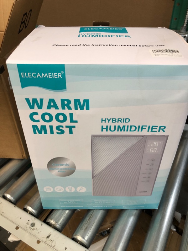 Photo 2 of **USED** **BROKEN** Ultrasonic Cool and Warm Mist 5.0L Humidifier