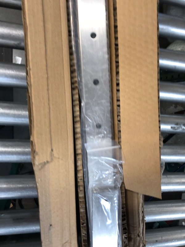 Photo 1 of Muzata Level drilled Side Mount Post 36"x2"x2" (Post Body 40") Adjustable Top Cable Railing Post Level Line Post Brushed Stainless Steel Wood Concrete Level Deck, PF01 LH4S