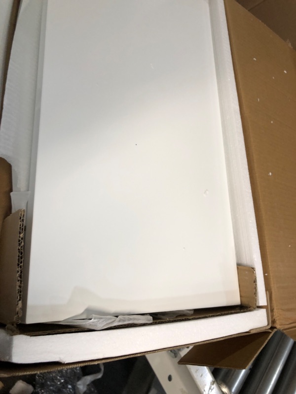 Photo 1 of ChooChoo Narrow Console Table, Chic Accent Sofa Table, Entryway Table, White