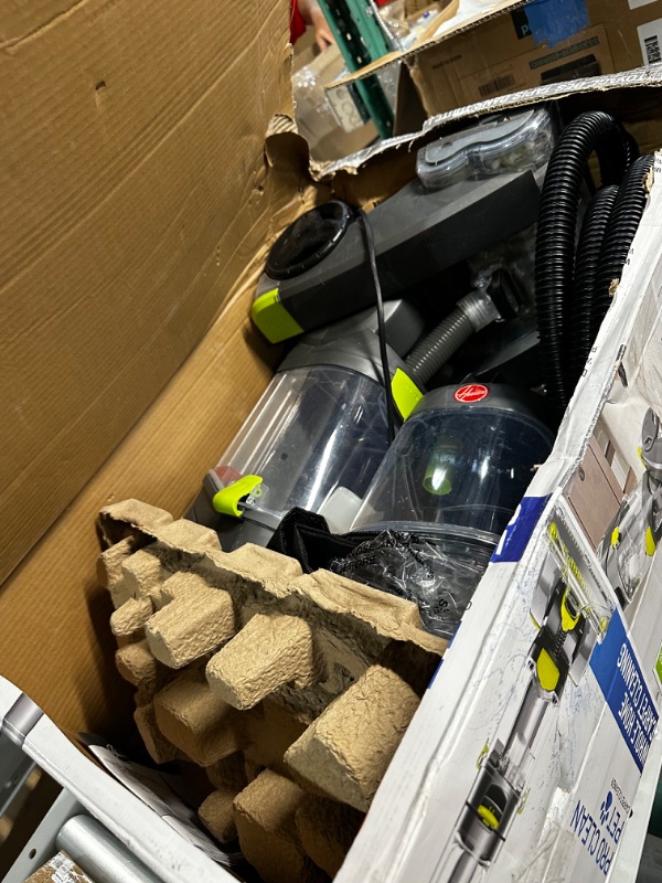 Photo 1 of Hoover Pro Clean Pet Upright Carpet Cleaner, Shampooer Machine for Home and Pets, FH51050, Grey Paws & Claws Deep Cleaning Carpet Shampoo, Concentrated Machine Cleaner Solution Pro Clean Pet + Pet Solution 128oz