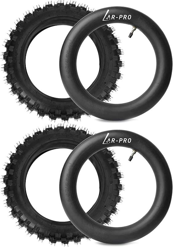 Photo 1 of 2 Set) 2.5-10" Off-Road Tire and Inner Tube Set