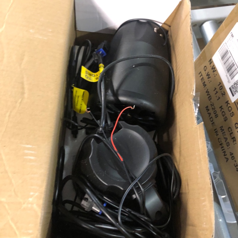 Photo 1 of BOSS Audio Systems B40RGB ATV UTV Weatherproof Waketower Speaker System - Amplified, 4 Inch, Full Range, 2 Way, Bluetooth, RGB Led Illumination, IPX5 Rated Weatherproof, Sold in Pairs