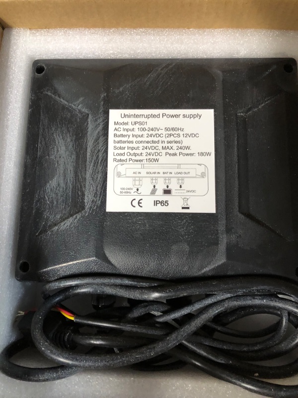 Photo 1 of (PARTS) TOPENS A8131 Single Swing Gate Opener Heavy Duty Automatic Gate Motor for Single Swing Gates Up to 18ft, 
