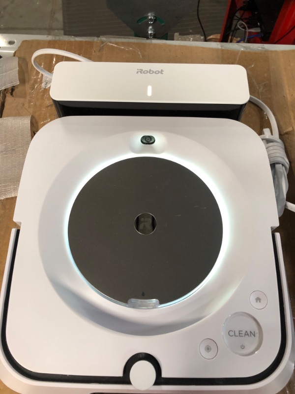 Photo 3 of (PARTS) Braava jet m6 (6110) Robot Mop – Wi-Fi Connected, Precision Jet Spray, Smart Mapping, Multi-Room, Recharge and Resume