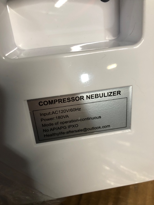 Photo 5 of Compressor Nebulizer Machine- white