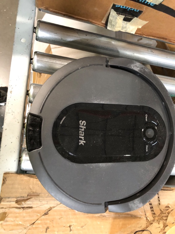 Photo 5 of ***UNABLE TO TEST***Shark IQ Robot Vacuum AV970 Self Cleaning Brushroll, Advanced Navigation, Perfect for Pet Hair, Works with Alexa, Wi Fi, xl dust bin, A black finish