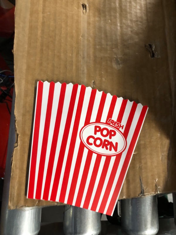 Photo 4 of 200 Popcorn Bags 1 Oz - Perfect Size for Theater, Movies, Birthday Parties Celebration - Great Carnival Light Snacking Bags -Small Popcorn Bags for Party - Sturdy Paper Bags. Liquor Sip