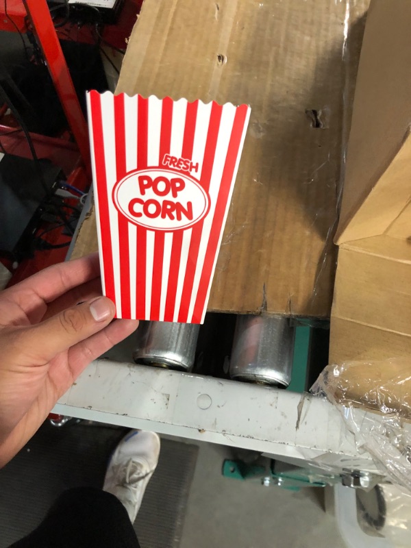 Photo 2 of 200 Popcorn Bags 1 Oz - Perfect Size for Theater, Movies, Birthday Parties Celebration - Great Carnival Light Snacking Bags -Small Popcorn Bags for Party - Sturdy Paper Bags. Liquor Sip