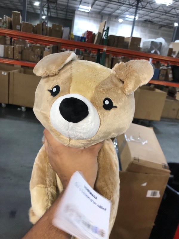 Photo 6 of HUGIMALS Charlie The Puppy 4.5lbs Large Weighted Stuffed Animal Stress Anxiety Relief Plush Adults Kids