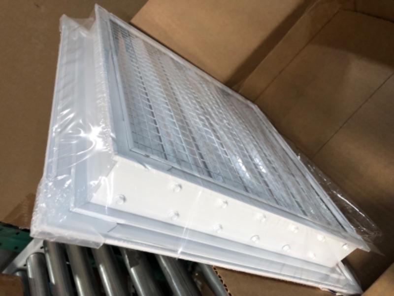 Photo 1 of 14"W X 14"H ALUMINUM OUTDOOR WEATHER PROOF LOUVER