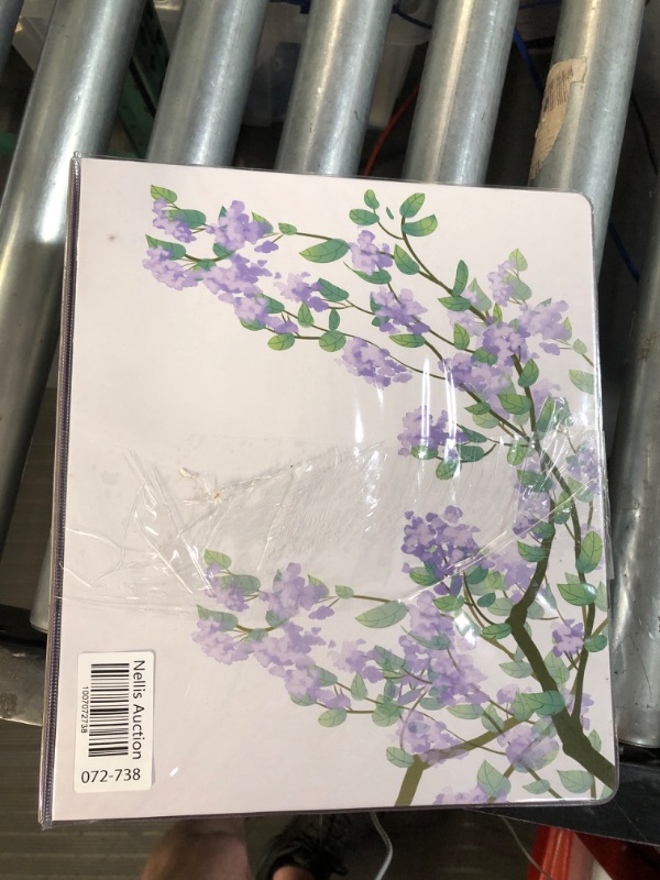 Photo 2 of (SEE NOTES) Steel Mill & Co Cute Decorative Hardcover 3 Ring Binder FLORAL- 3 PACK