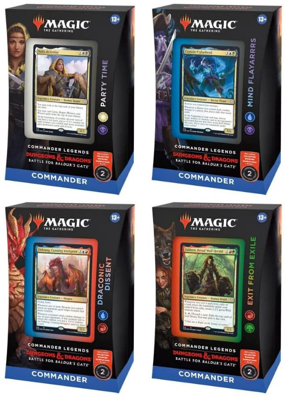 Photo 1 of 1 PK Magic the Gathering: Commander Legends Baldurs Gate Commander Deck