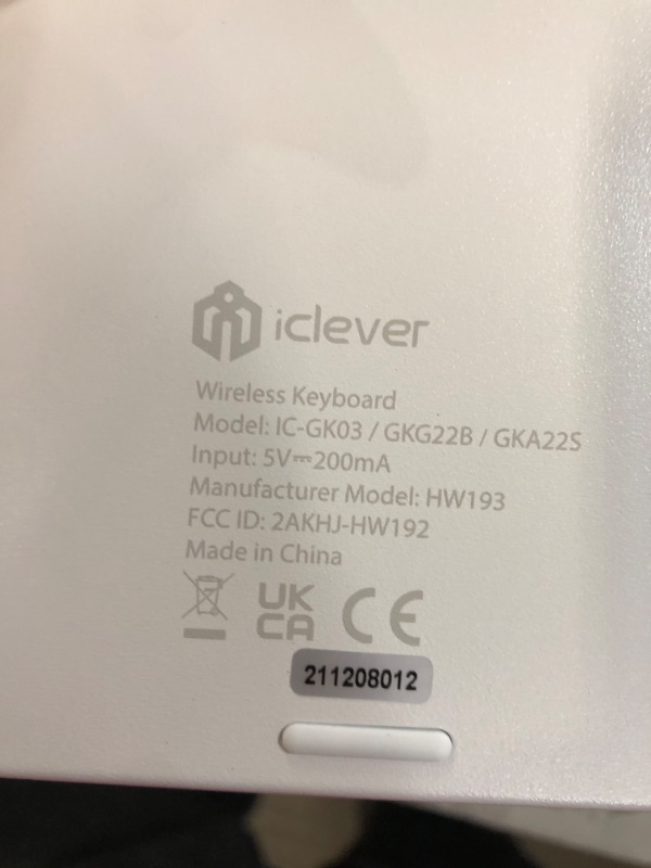 Photo 1 of iClever GK03 Wireless Keyboard and Mouse Combo - 2.4G Portable Wireless Keyboard Mouse, for Windows 7/8/10, Mac OS Rose Gold