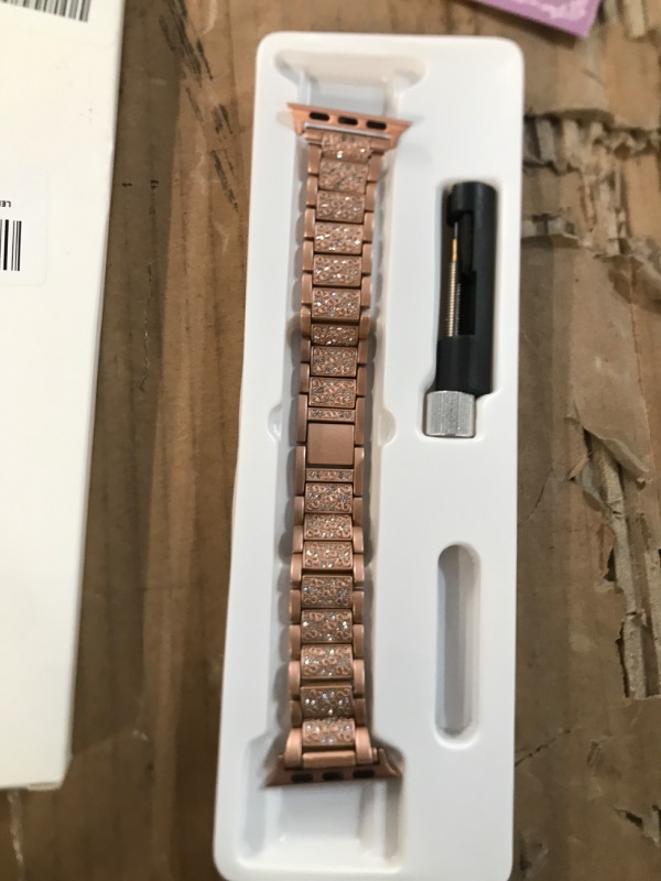 Photo 2 of LELONG for Apple Watch Band 38mm 40mm 41mm Series 8 Series AA-Rose Gold 