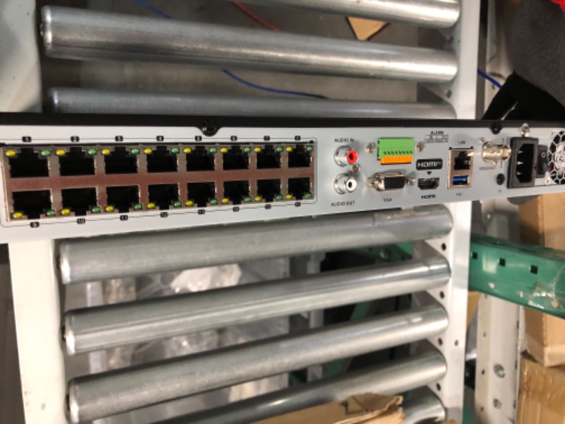 Photo 3 of ***UNTESTED - SEE NOTES***
DS-7616NXI-I2/16P/S Acusense 16 Channel HIK 4K NVR Network Video Recorder with 16 POE (International English Version No HDD)