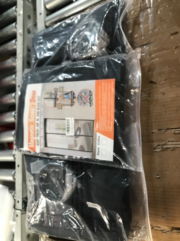 Photo 2 of (LOT OF 3) Reliancer Fiberglass Magnetic Screen Door 38"x82" Large Magnet Patio Door Mesh Curtain for Door Opening Up to 36" x81" W/Full Frame Hook and Loop Tape Outdoor Patio(Fiberglass, 38"X82") Fiberglass 38*82