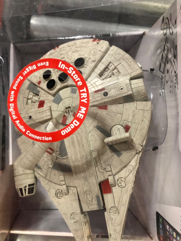 Photo 2 of eKids Star Wars Millenium Falcon - Speaker - for portable use - wireless - Bluetooth - black, tan