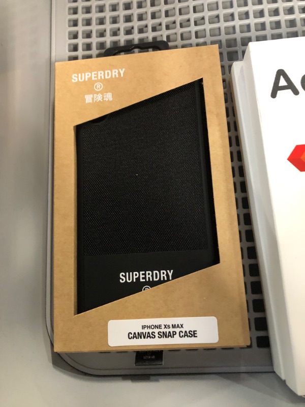 Photo 5 of *STOCK PHOTO FOR REFERENCE ONLY* MATEPROX  BLACK, TEMPERED GLASS SCREEN PROTECTOR, SUPERDRY CASE