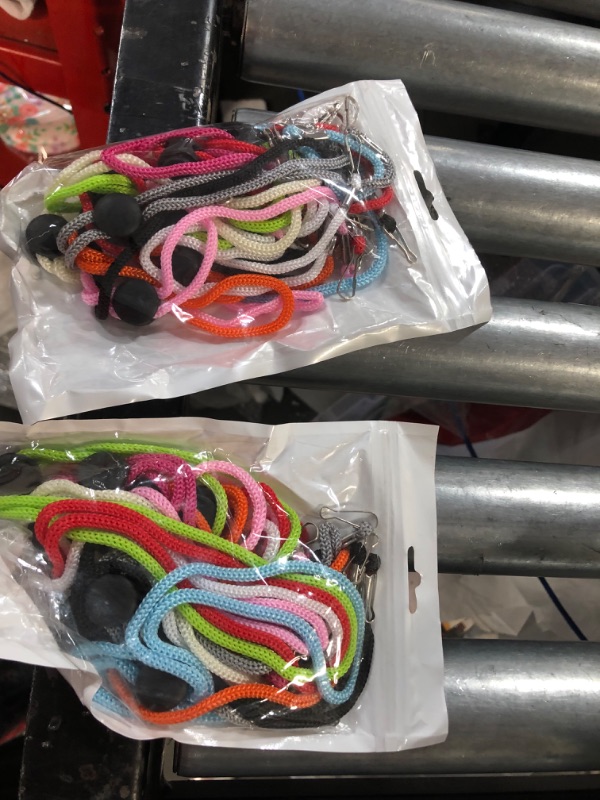 Photo 2 of 10 Packs Face Mask Lanyard for Kids,2 packMulticolor