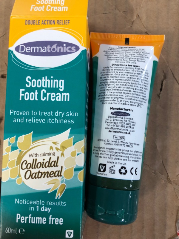 Photo 3 of Dermatonics 10% Urea Natural Foot Soothing Cream