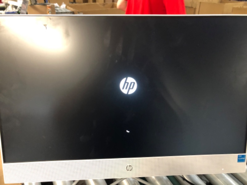 Photo 2 of HP All-in-One Desktop PC, 11th Gen Intel Core i3-1115G4 Processor, Full HD 23.8” Display & 24mh FHD Monitor - TESTED FOR POWER****
