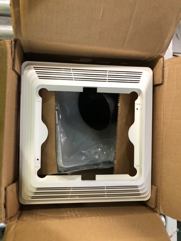 Photo 2 of [Brand New] Broan-NuTone 50 CFM Ceiling Bathroom Exhaust Fan with Light