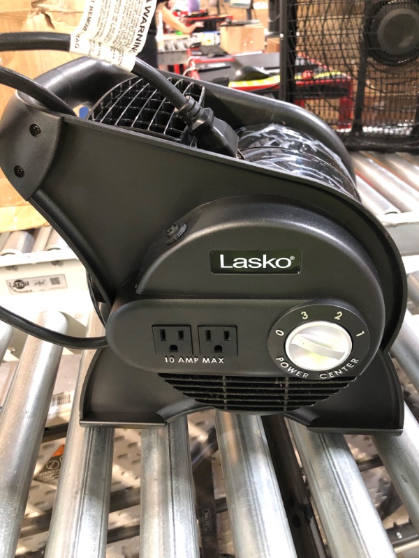 Photo 2 of [Working] Lasko High Velocity Pivoting Utility Blower Fan, for Cooling