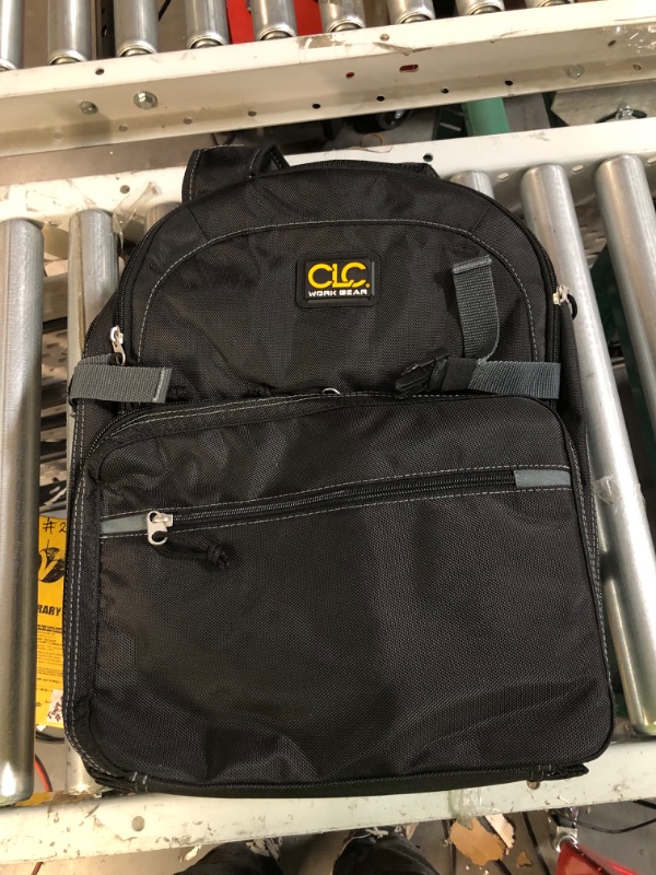Photo 2 of [New] CLC Custom LeatherCraft 1132 75-Pocket Tool Backpack & Impact Driver, 7-in-1 - Black