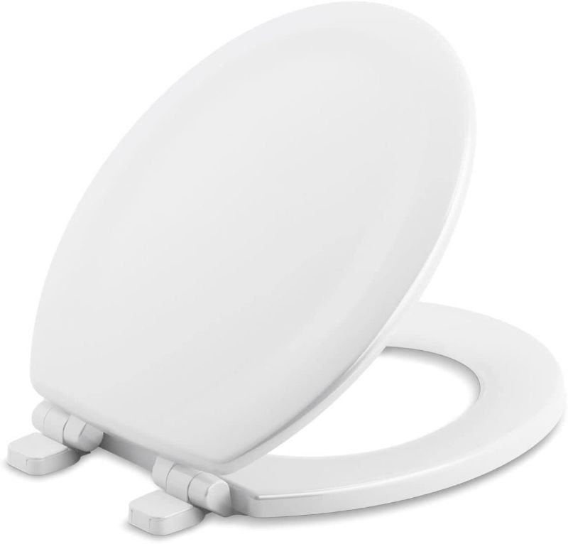 Photo 1 of [Used] KOHLER Stonewood® Quiet-Close™ Round-front, Slow-Close - White 
