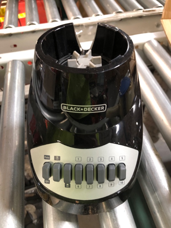 Photo 3 of [Working] BLACK+DECKER Crush Master 10-Speed Blender, Black, BL2010BP