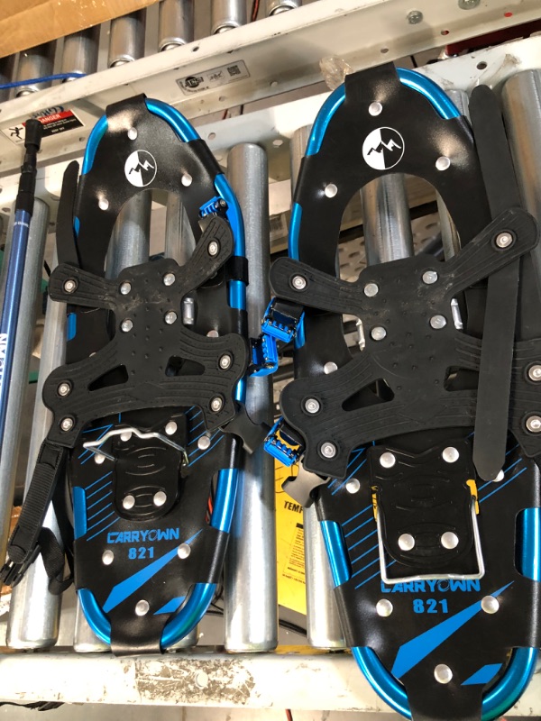 Photo 2 of [Missing Part] Carryown 3 in 1 Light Weight Snowshoes Set - Blue