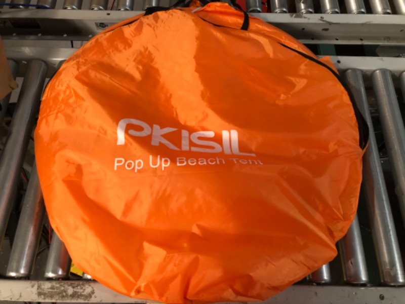 Photo 2 of [New] PKISIL Large Instant Pop Up Beach Tent, 4- 6 Person Portable Sun Shelter 95 inches