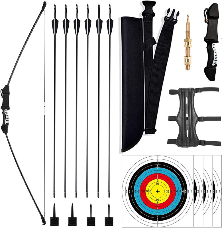 Photo 1 of [Missing parts] Sumpley Archery Bow and Arrow Set - Bow and Arrow for Adults 
