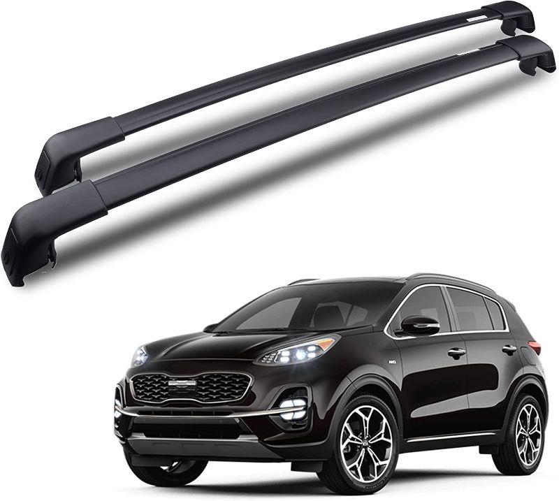 Photo 1 of [New] Richeer Roof Rack Cross Bars for 2016-2020 KIA Sportage with Side Rails