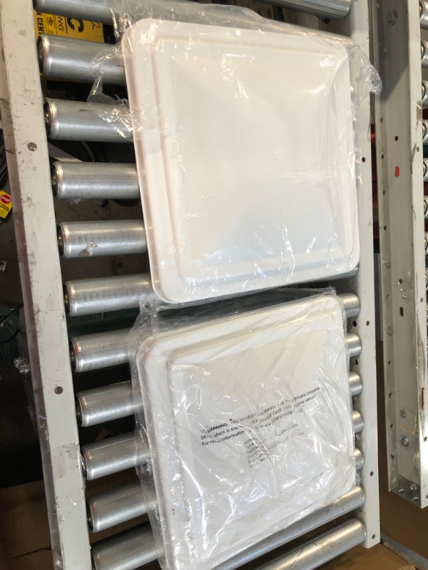 Photo 1 of caqeg 2 Pack 14" Universal Roof Vent Cover Vent Lid Replacement for RV, White