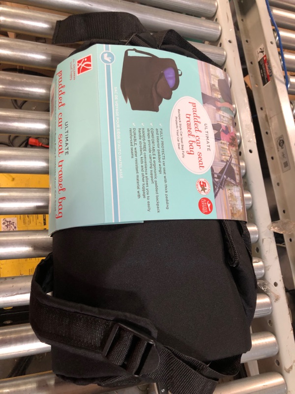 Photo 2 of [New] J.L. Childress Ultimate Backpack Premium Padded Car Seat Travel Bag - Large, Black