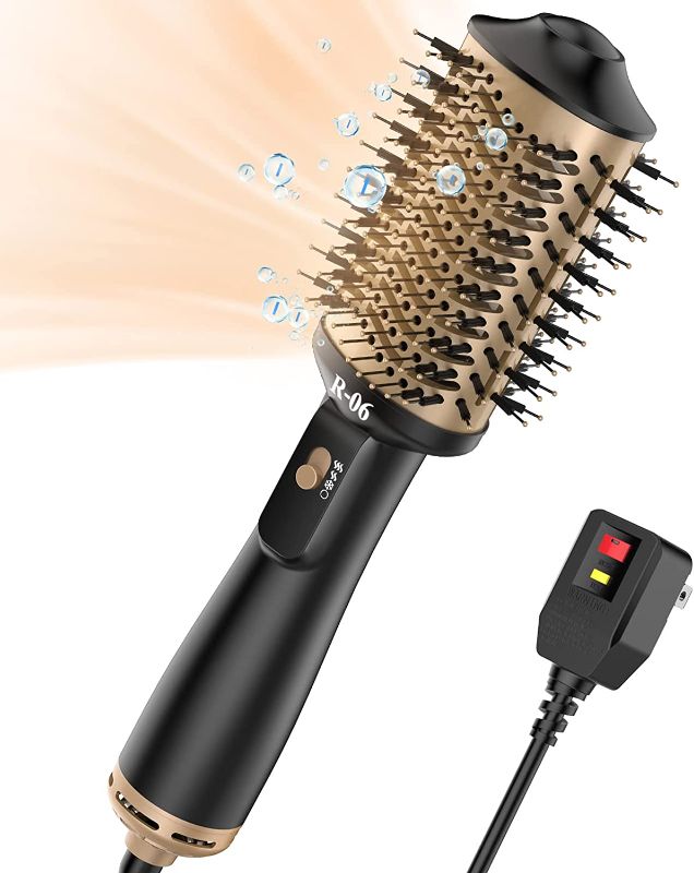 Photo 1 of [Brand New] Hair Dryer Brush, Blow Dryer Brush Dryer and Styler Volumize in One, 4 in 1 Brush Blow Dryer Gold
