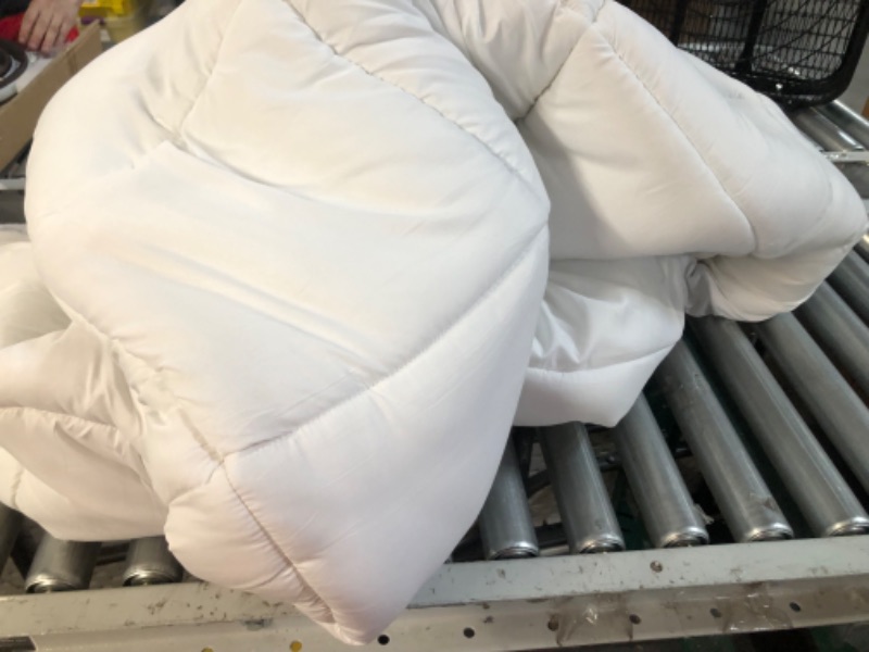 Photo 2 of [used] Queen Size Mattress Pad Pillow Cover Quilted Fitted Mattress Protector Cotton Top 8-21"