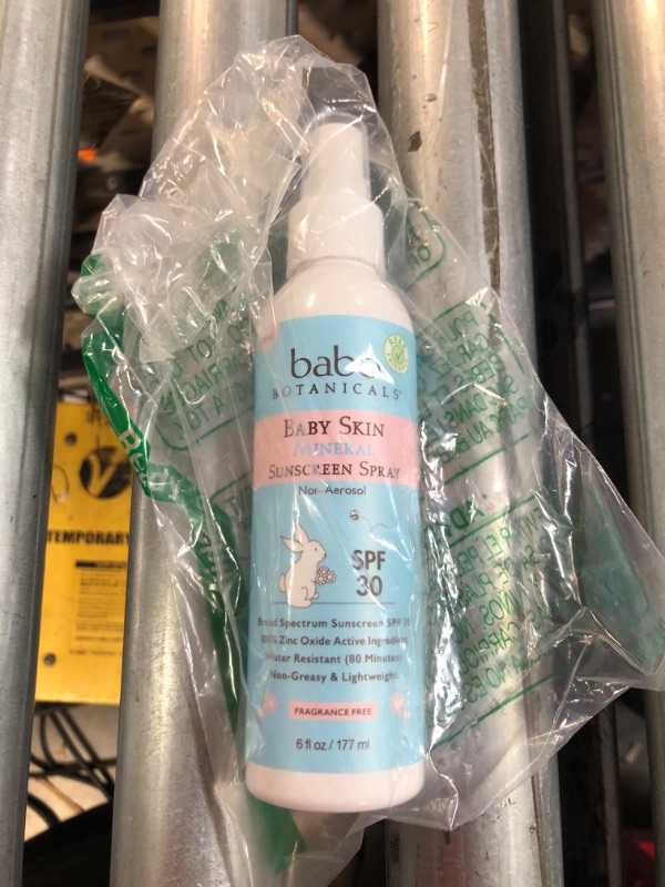 Photo 2 of Babo Botanicals Baby Skin Mineral Sunscreen Spray SPF 30 6 fl. oz.